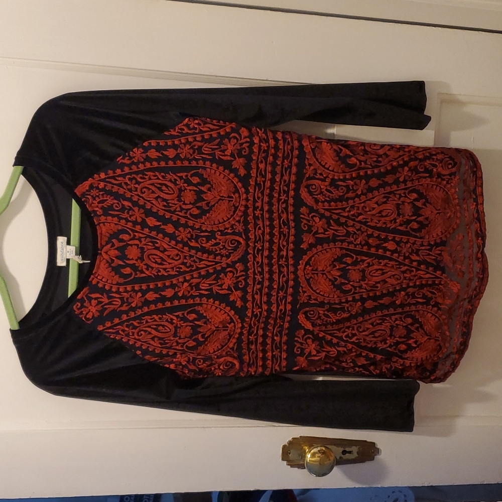 Black Velvety Top